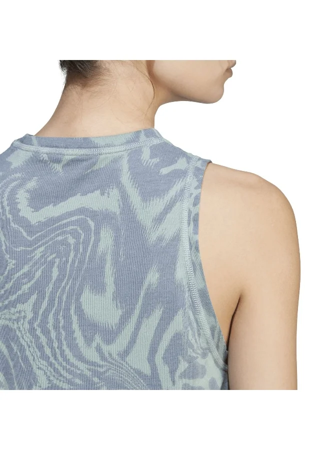 Adidas adidas workout essentials all over printed women tank top