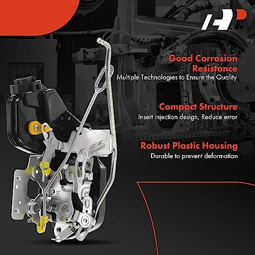 A-Premium Door Latch Lock Actuator Compatible with Hyundai Vehicles - Elantra 2001-2002 2.0L, Sedan/Hatchback, with Anti-Theft Package - Front Right Passenger Side, Replace# 813202D000, 81320-2D000 - Image 5