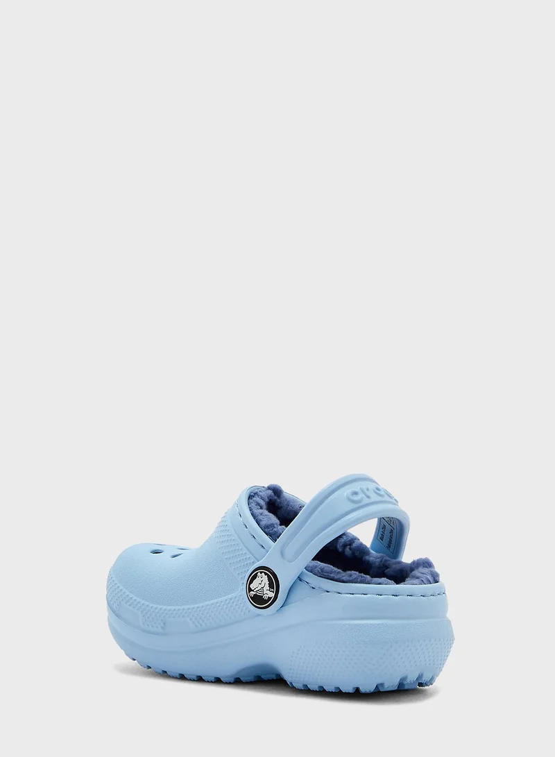 crocs Infant Classic Lined Clog Sandals