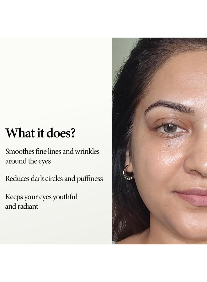 Mitchell USA Lineless Eye Serum – Peptide & Lotus Bio-Repair – Reduces Dark Circles, Wrinkles & Puffiness Lightweight Anti-Aging Formula 15ml - Image 4