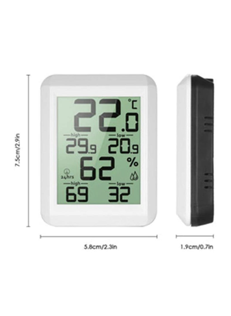 Digital Thermometer Hygrometer, Indoor/Outdoor Humidity Meter, Temperature Monitor with Wireless Sensor, 328ft/100m Range, - Image 2