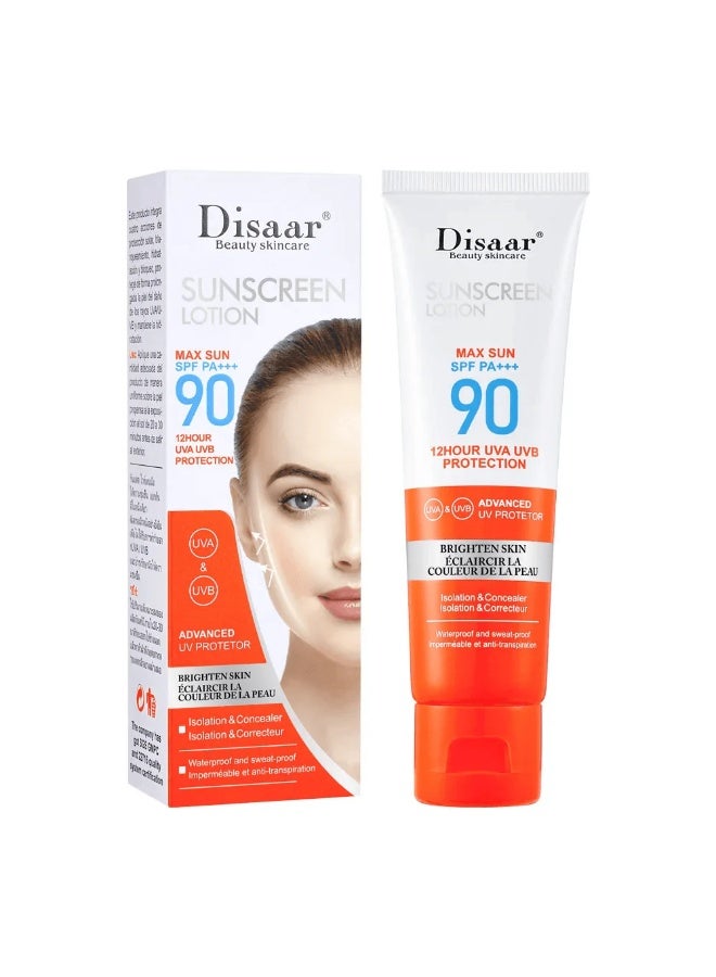 Disaar Cream Sunscreen SPF 90 - 50ml - Sunscreen - Image 1