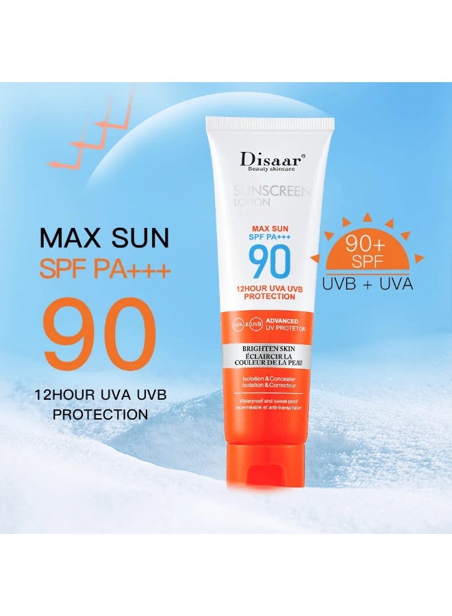 Disaar Cream Sunscreen SPF 90 - 50ml - Sunscreen - Image 3