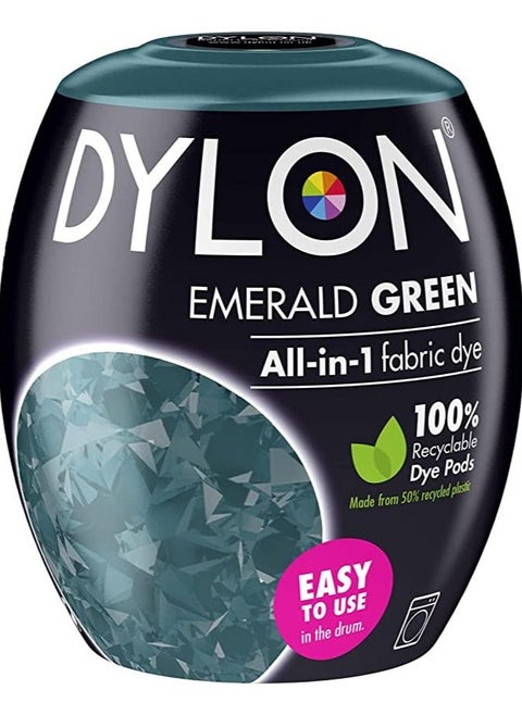 All In One Fabric Dye Pod Emerald Green 350g