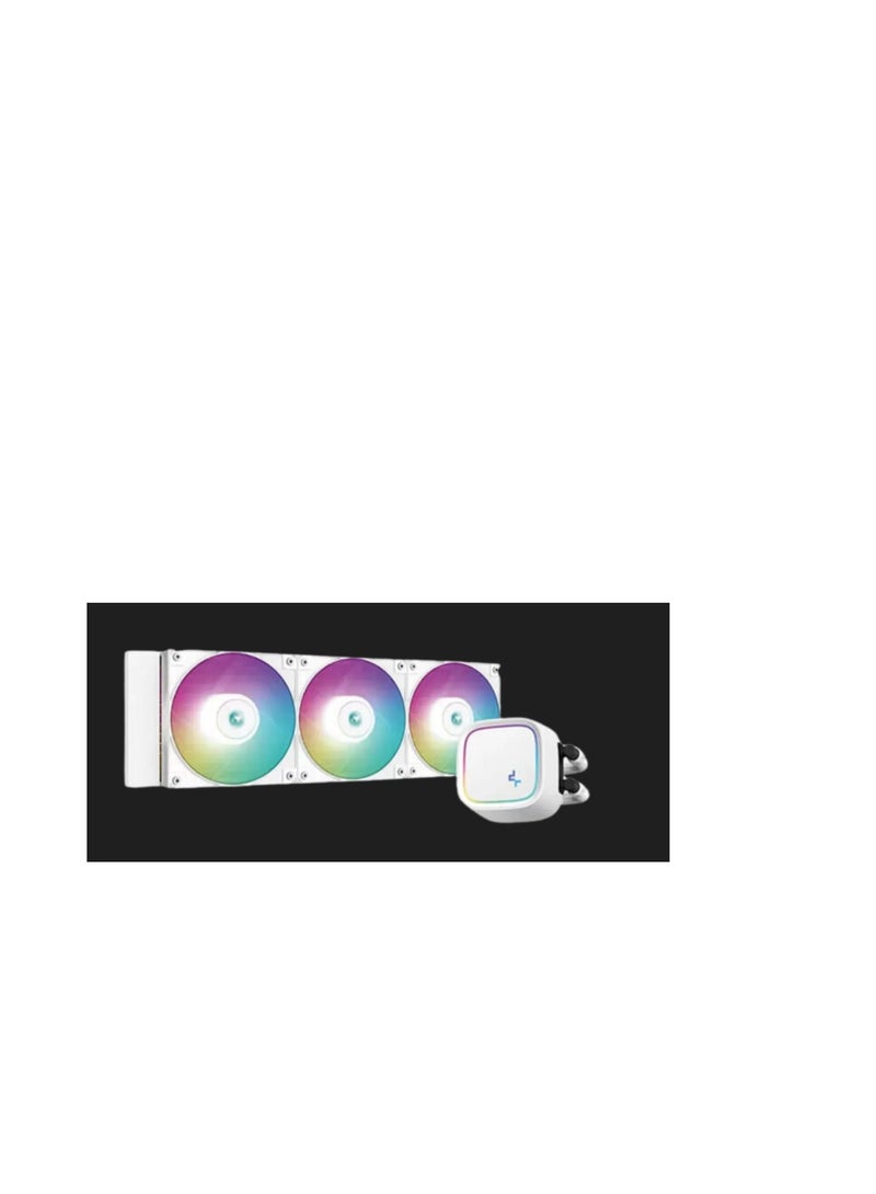 DEEPCOOL AIO Liquid Cooler LE720 A-RGB WHITE R-LE720-WHAMMN-G-1 - Image 4