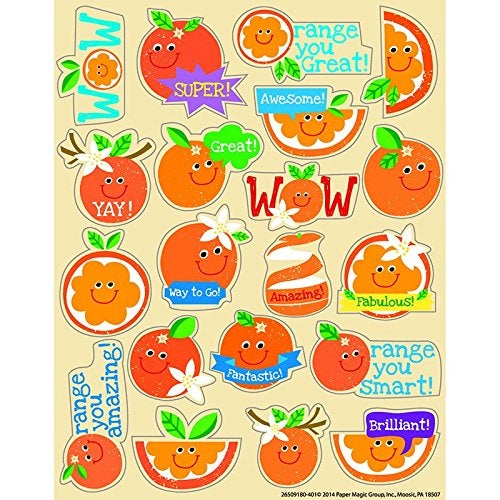 Eureka Orange Stickers, Scented (650918) - Image 2