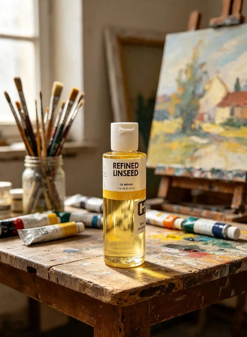 ART RANGERS Refined Oil for Oil Painting – Medium for Gloss & Flow Enhancement – 118ml - Image 4