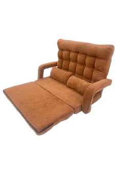Albawadi Folding Sofa  Floor Chair Comfort Bed with Double Pillows Adjustable Back  - Image 3
