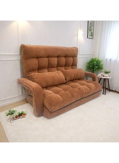Albawadi Folding Sofa  Floor Chair Comfort Bed with Double Pillows Adjustable Back  - Image 1
