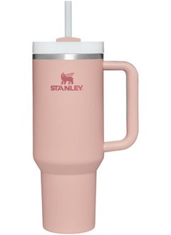 Stanley Quencher Stainless Steel Vacuum Insulated Tumbler with Lid and Straw for Water, Iced Tea or Coffee, Smoothie and More, 40 oz (Pink Dusk)