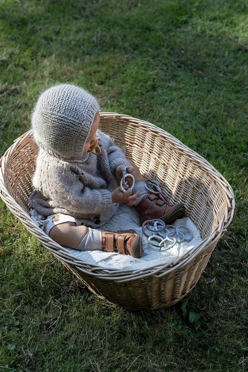 BIBS Loops 12-Pack Baby Links - BPA Free, Food Safe Polypropylene in Baby Blue - Image 3