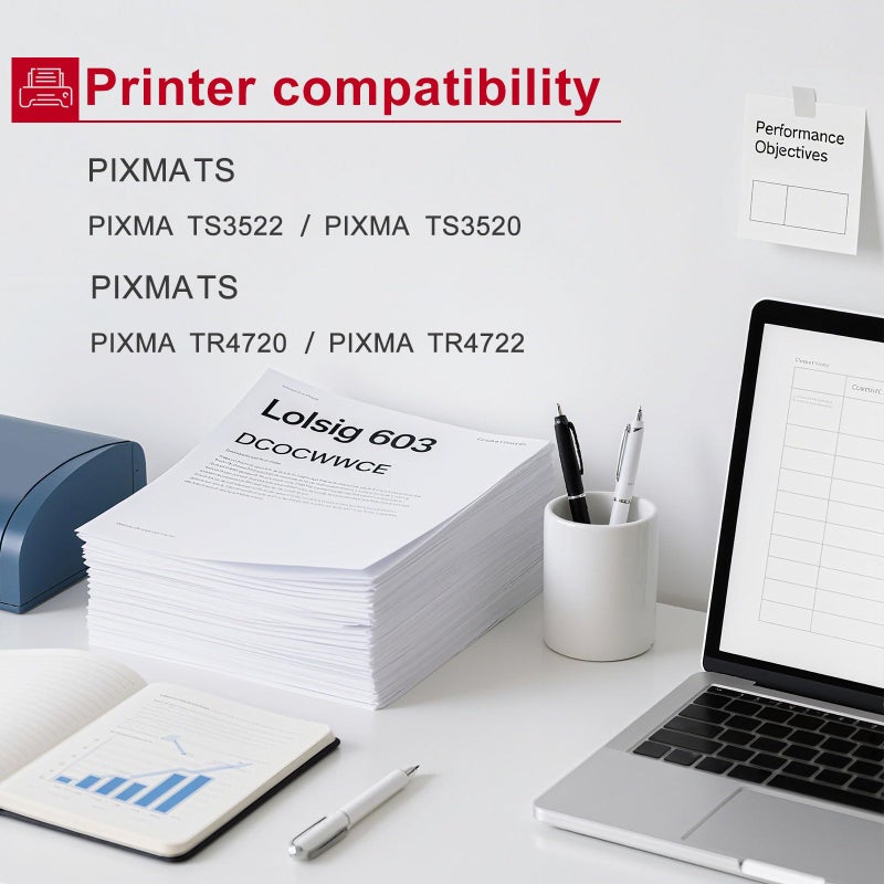 Oillike 275XL 276XL Compatible Ink Cartridges Replacement for Canon 275 276 XL pg-275 cl-276 for TS3520 TR4720 TS3522 TS3500 TR4700 TR4722 TS3700 TS3722 Printers 2 Pack Black Tricolor - Image 2