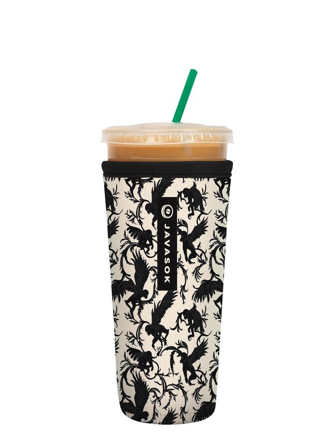Sok It JavaSok Iced Coffee & Cold Soda Insulated Neoprene Cup Sleeve (Monkey Business, Medium: 22-28oz) - Image 1