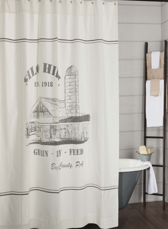 Piper Classics Silo Hill Shower Curtain 72x72 - Image 1