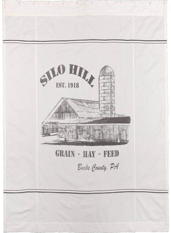 Piper Classics Silo Hill Shower Curtain 72x72 - Image 3