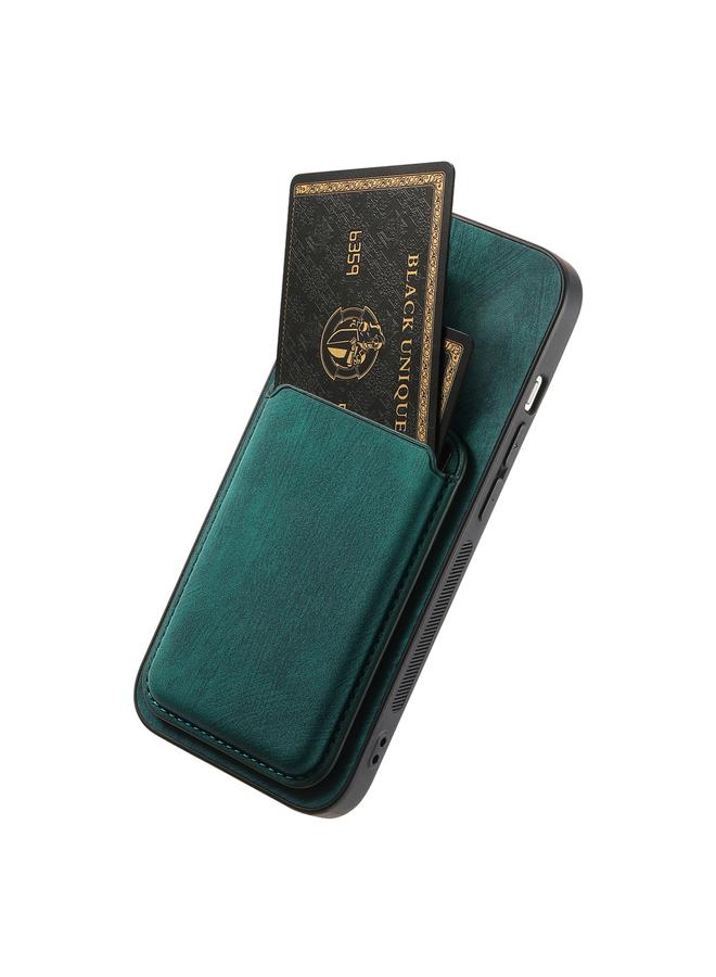 The Bros Phone Case For iPhone 11 Pro Retro Leather Card Bag Magnetic Phone Phone Case - Image 4