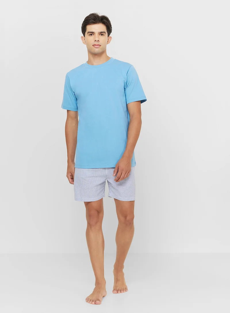 سفنتي فايف Nightwear T-Shirt & Shorts Sets