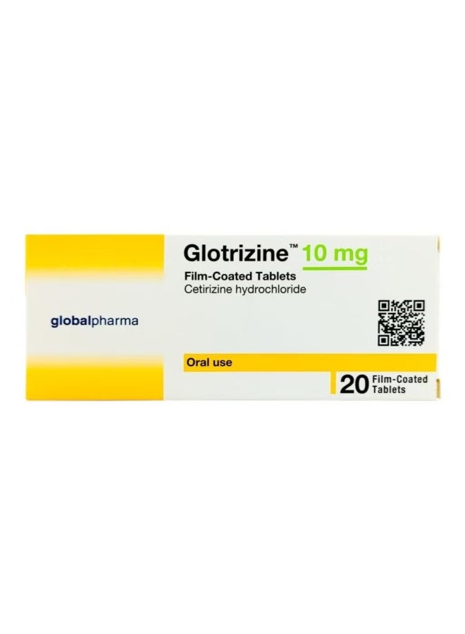 GLOTRIZINE 10MG FC TABLETS 20S