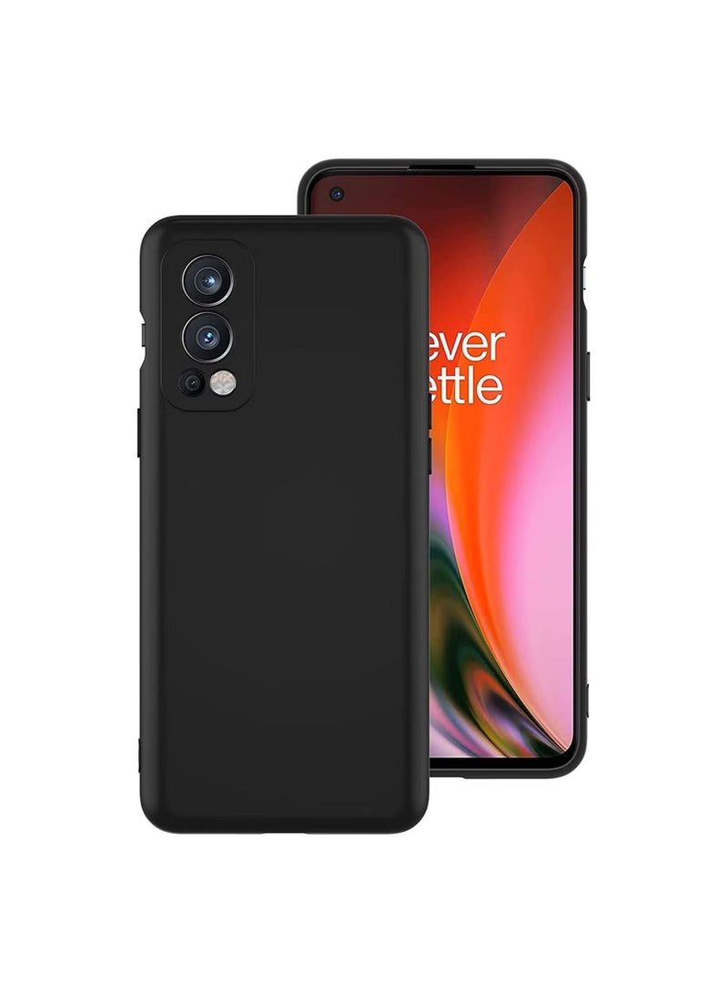 OnePlus Nord 2 5G Case Ultra Thin Soft TPU Silicon Gel Back Cover For One Plus Nord 2 5G Black