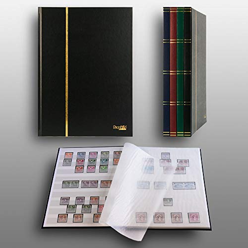 Prophila Collection Prophila Stamp Album (New) 16 White Sides, Black Cover - Image 2