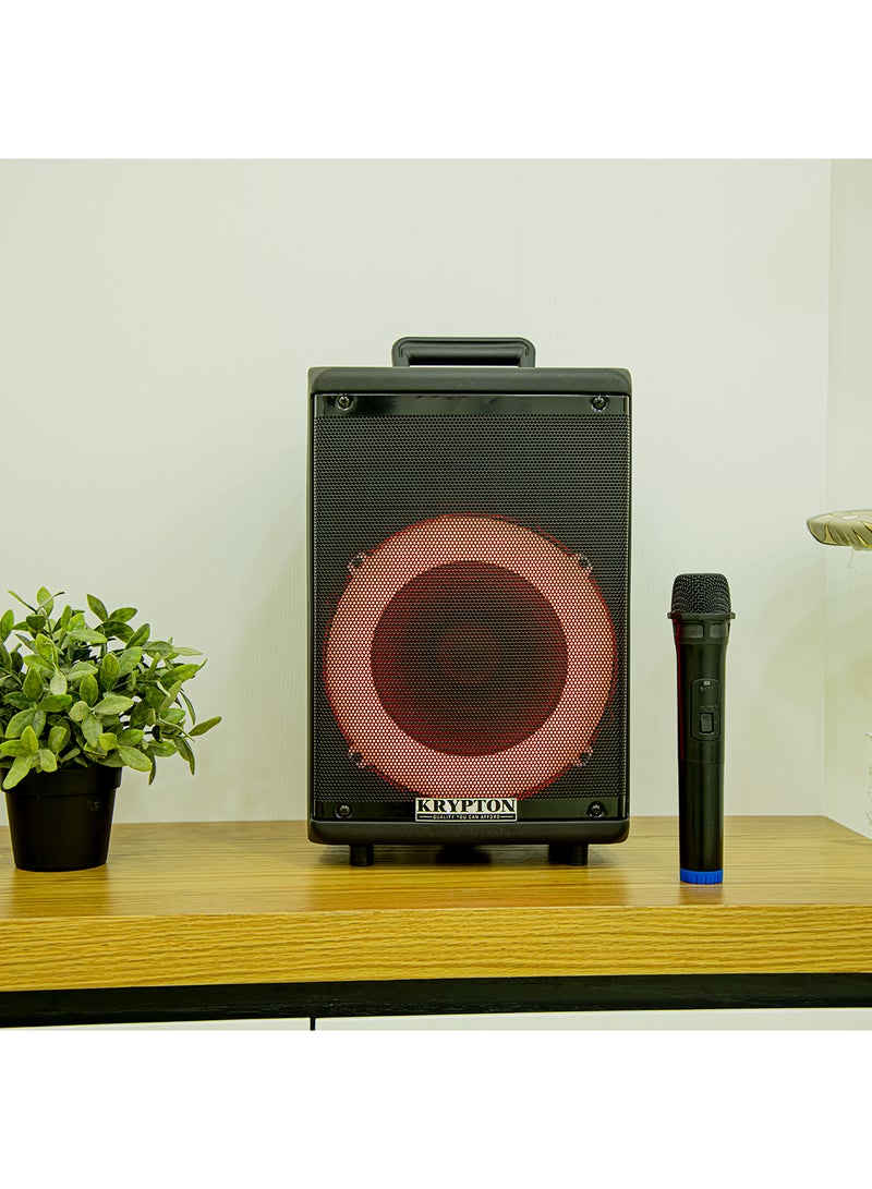 كريبتون مكبر صوت متعدد الوسائط محمول KNMS6073 أسود - Image 2