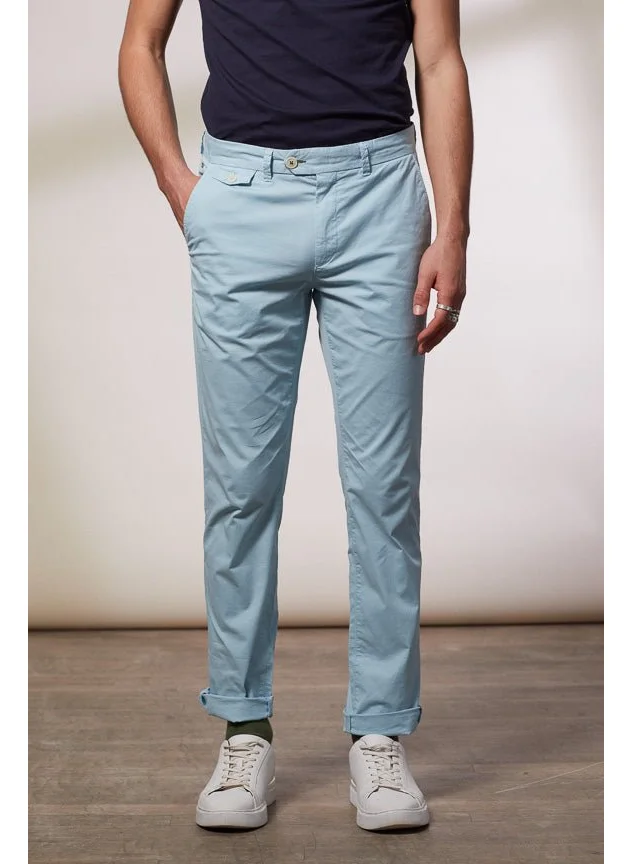 Vicomte A. Lancelot Sky Blue Chino Trousers