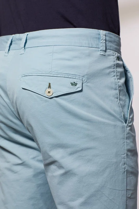 Vicomte A. Lancelot Sky Blue Chino Trousers