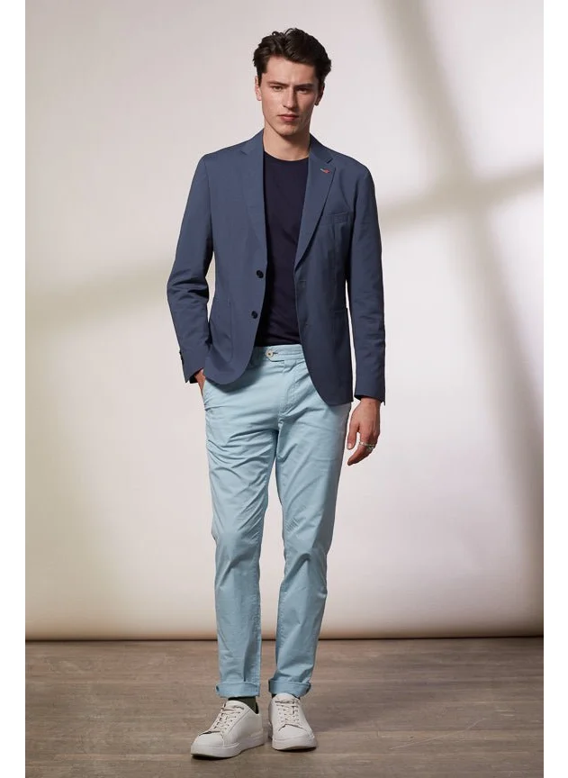Vicomte A. Lancelot Sky Blue Chino Trousers
