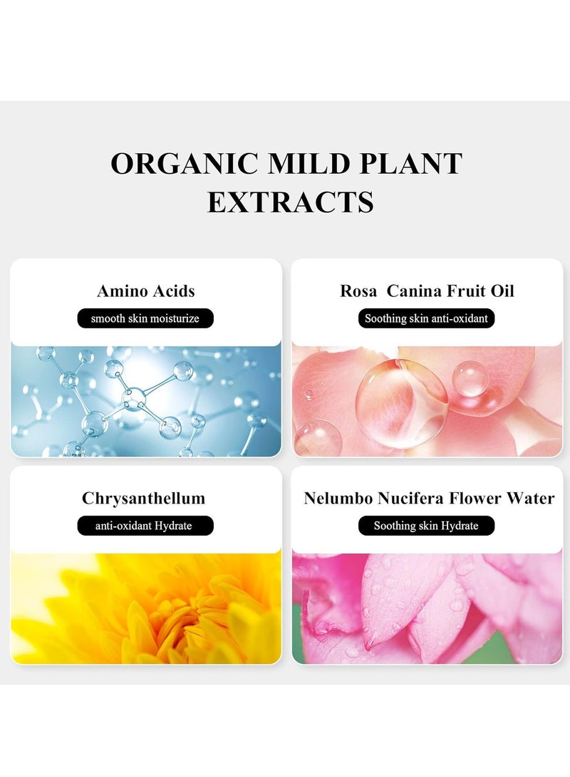 KASTWAVE Eyelash Extension Cleanser, Eyelash Extension Shampoo, Eyelid Cleanser for Makeup Remover, No Irritating Foaming Eyelash Makeup Remover, for Salon and Home Use, 60ml - Image 4