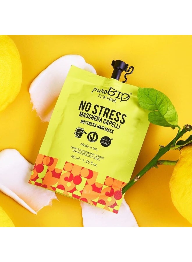 puroBio No Stress Shampoo for Treated and Stressed Hair 100ml - Image 3