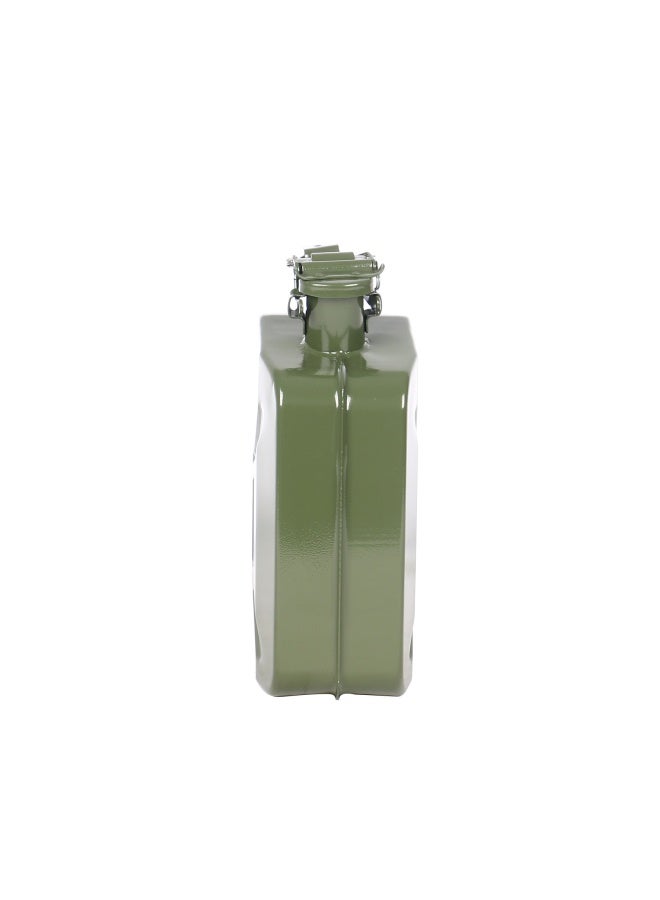 AutoCare Metal Jerry Can 5L Green Ac-7784 For Oil - Gasoline - Deisel - Petrole | Selaed Latching Lock System | Heavy Duty - Image 2