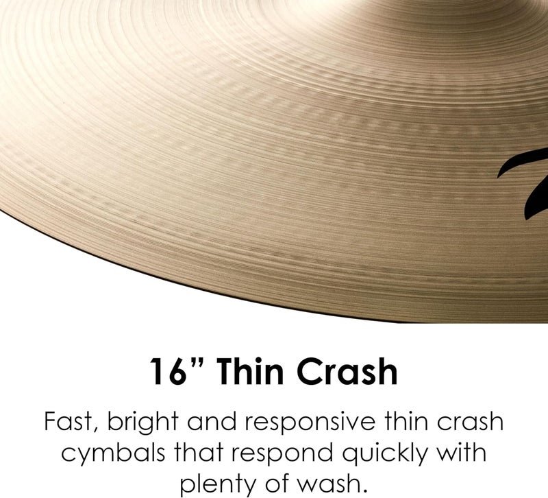 Zildjian A Series 16" Thin Crash Cymbal - Image 3
