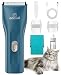 oneisall Pet Clipper for Cat Matted Hair Pet Shaver for Cats Quiet Pet Clippers Waterproof Cordless Cat Clippers for Matted Long Hair with Storage Bag Green - Image 2