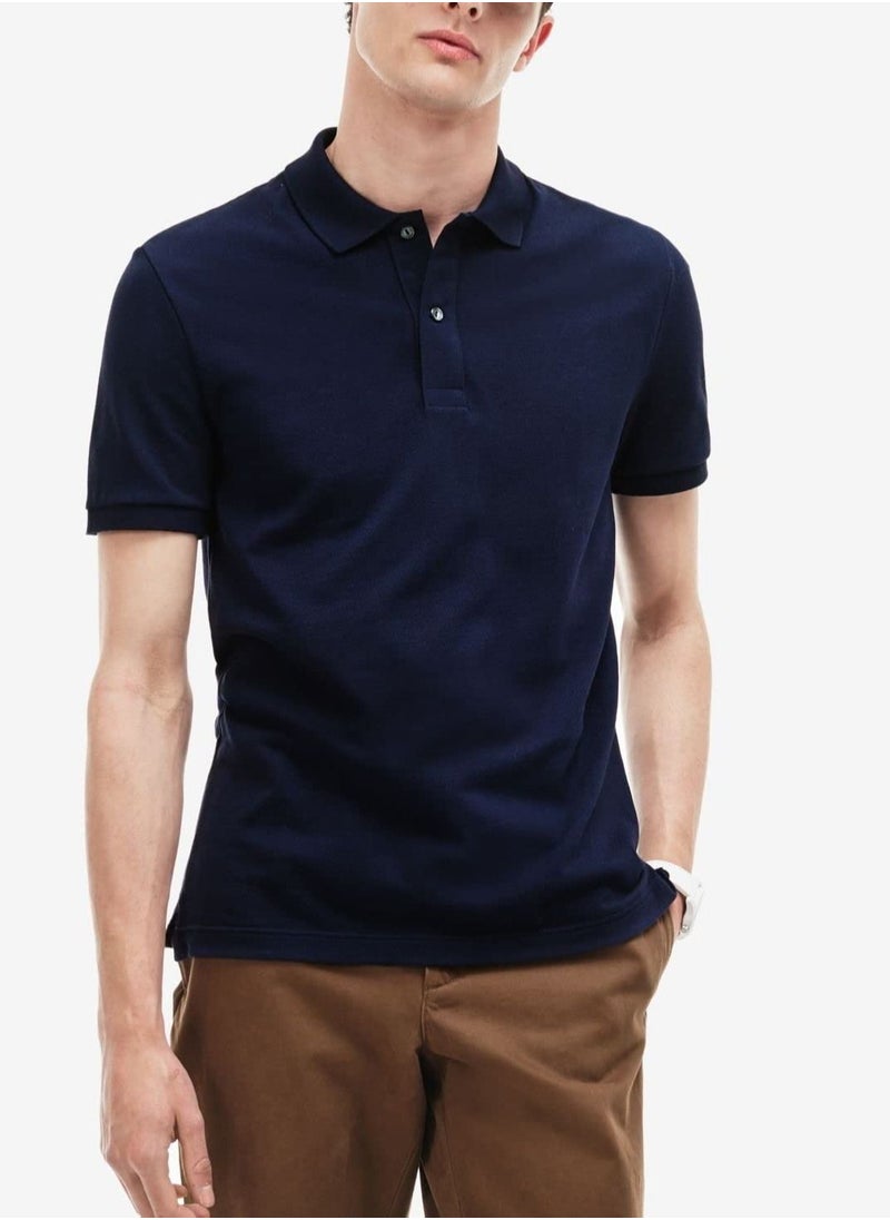 SANTHOME Polyester Blend Short Sleeve Polo Shirt  - Image 4