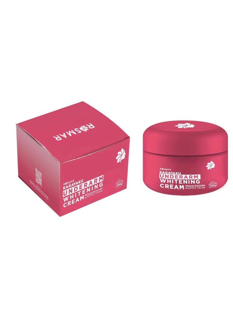 ROSMAR Underarm whitening cream premium bleaching whipped cream