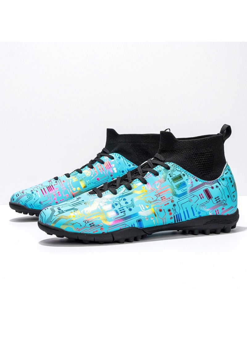 SKT Shiketro New Large Size Youth Adult Long Spike Football Shoes Special Training Shoes Indoor And Outdoor Sports Shoes  - Image 5