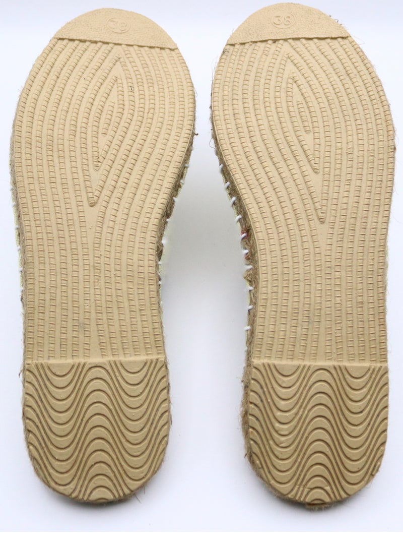Dasson Embroidered Palm Paradise Espadrille (Wenge)  - Image 4