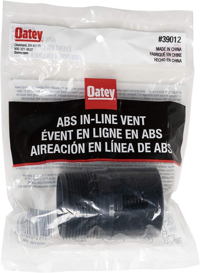 أوتي Oatey 39012 ABS In-Line Vent 2X2 13/16، تباع كحزمة من 3 قطع - Image 4