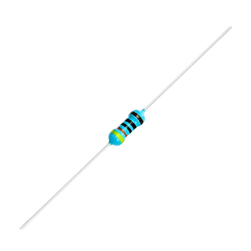 CHANZON 100pcs 1/4W (0.25W) 430 Ω ohm Metal Film Fixed Resistor 0.01 ±1% Tolerance 430R MF Through Hole Resistors Rohs Certificated - Image 2