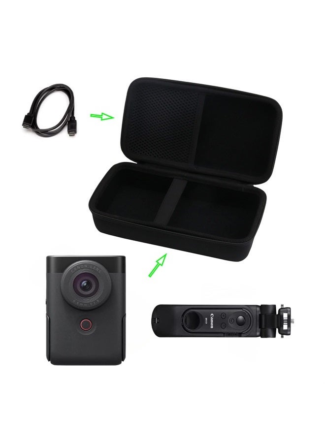 WERJIA Hard Travel Case Compatible with Canon PowerShot V10 Vlog Camera (big) - Image 5