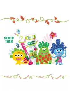 SUNSTAR Gum Kids 3+ Years Toothpaste, Strawberry Flavour 50ml  - Image 4