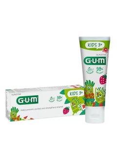 SUNSTAR Gum Kids 3+ Years Toothpaste, Strawberry Flavour 50ml  - Image 2