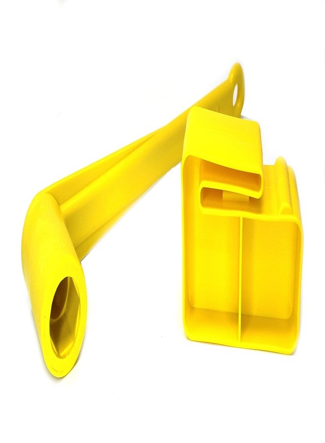 JSP Manufacturing Marine Boat Prop 1-1/16" Propeller Wrench & Prop Stop Block Kit (Yellow) - Image 1