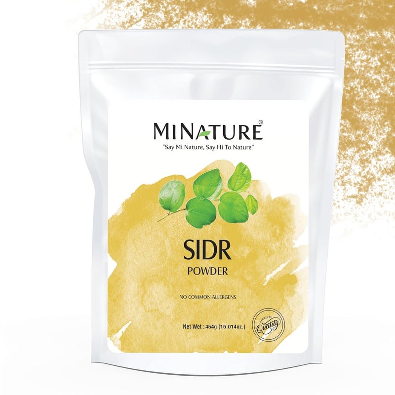 مسحوق السدر من مي ناتشر | للشعر والبشرة | مسحوق أوراق السدر | منظف ومكيف شعر طبيعي | مصدر طبيعي للمخاط والصابونين (454 جرام/16 أونصة)