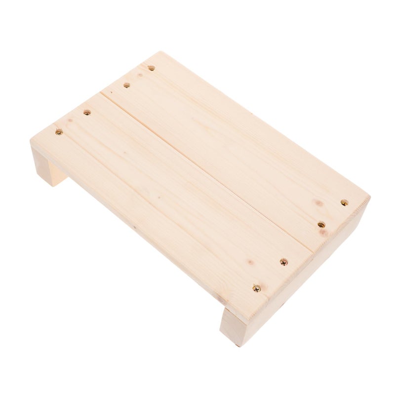 Wooden Step Stool 4 Pack Compact Design Easy Storage For Kitchen Bathroom And High Beds - Image 2