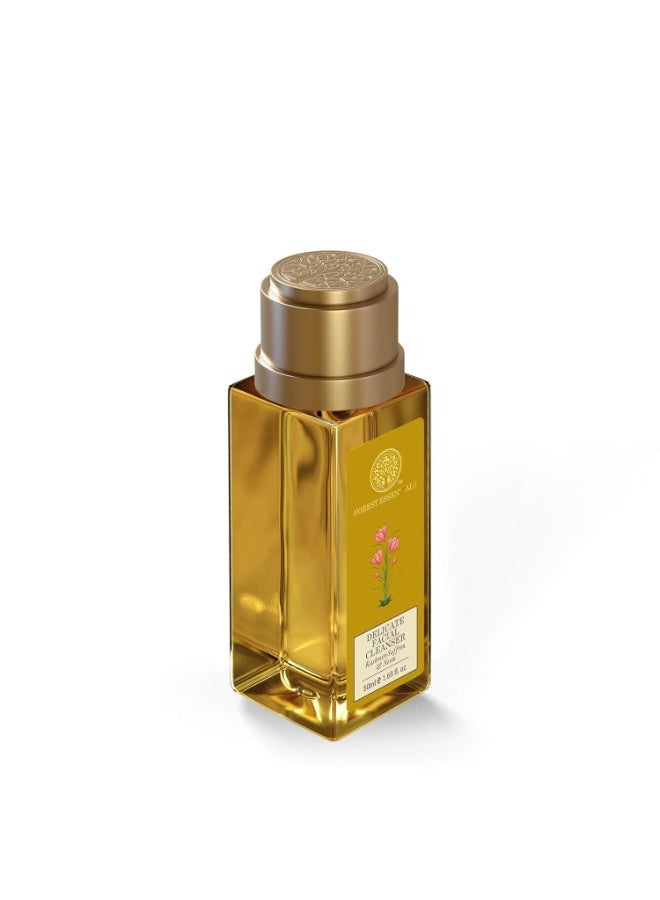 Forest Essentials Delicate Facial Cleanser Kashmiri Saffron & Neem& Forest Essentials Silkening Shower Wash Iced Pomegranate & Kerala Lime - Image 3