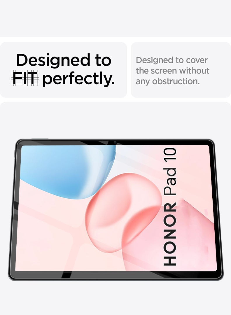 Theodor Screen Protector for Honor Pad 10  9H Hardness Tempered Glass, Bubble Free Easy Installation, Full Coverage And Anti Scratch Case Friendly- Clear - Image 5