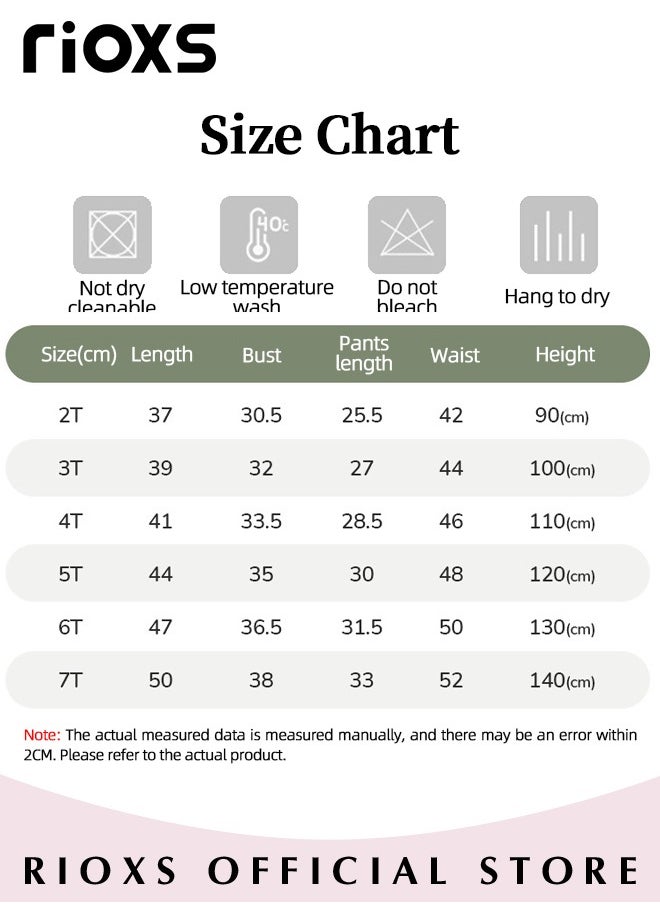 Toddler Girls Top and Short Sets Kids Short Sleeve Shirt Short Pants Suits Breathable 100% Cotton Outfits Summer Playwear - pzsku/ZEDC2CE9D72093BD121D0Z/45/_/1719371022/994edfc0-35da-43aa-8a2a-313f79130fa8