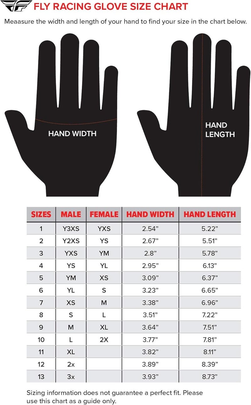 Fly Racing F-16 Youth Gloves - Black/Orange - Image 3