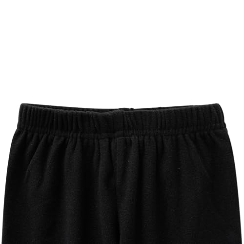 JWWN Kids Thermal Underwear Set Baby Winter Base Layer Ultra Soft Long Johns for Toddler Boys Girls (Black,24Months) - Image 5